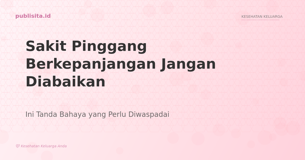 Ilustrasi nyeri punggung bawah gejala saraf kejepit - Publisita