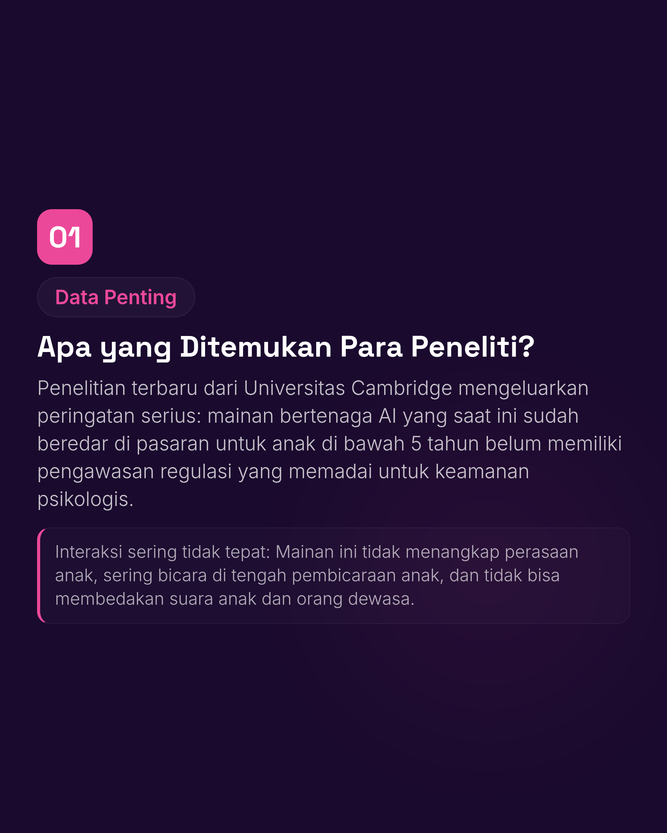 Mainan AI Untuk Balita: Apakah Sudah Aman Secara Psikologis?