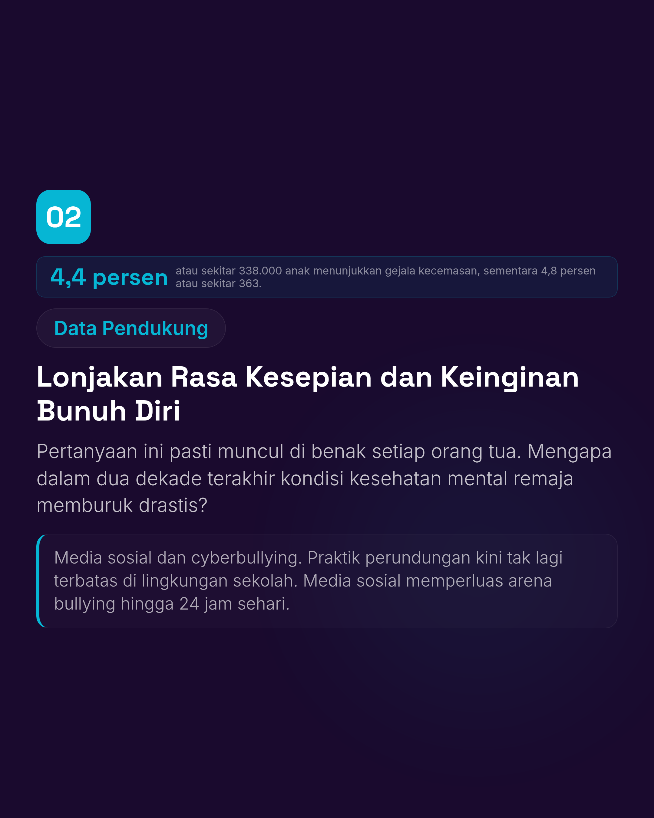 Kesehatan Mental Remaja Indonesia: 1 dari 3 Anak Tidak Baik-Baik Saja