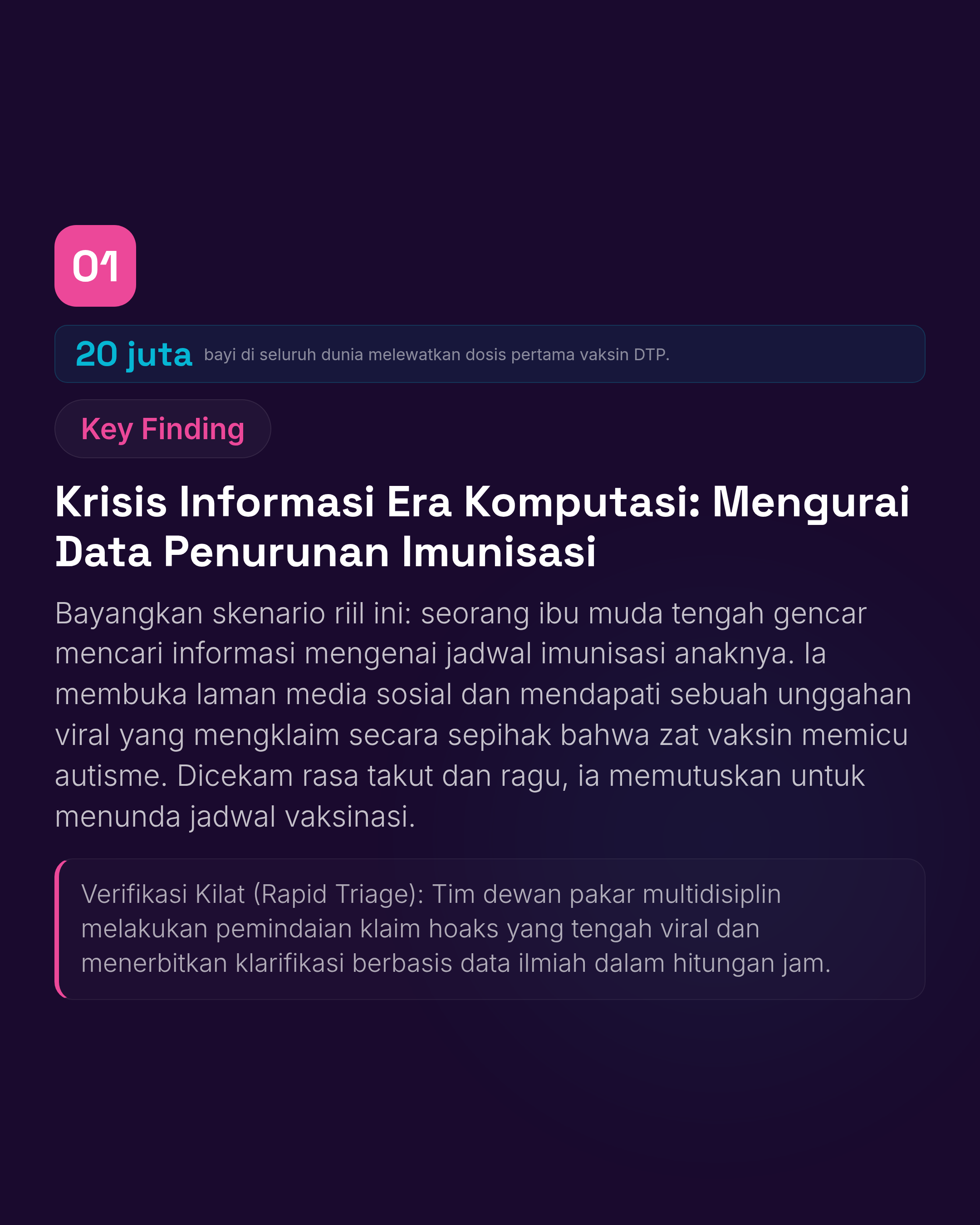 Misinformasi Kesehatan Mengancam Ibu dan Anak, WHO dan UNICEF Luncurkan Inisiatif Baru