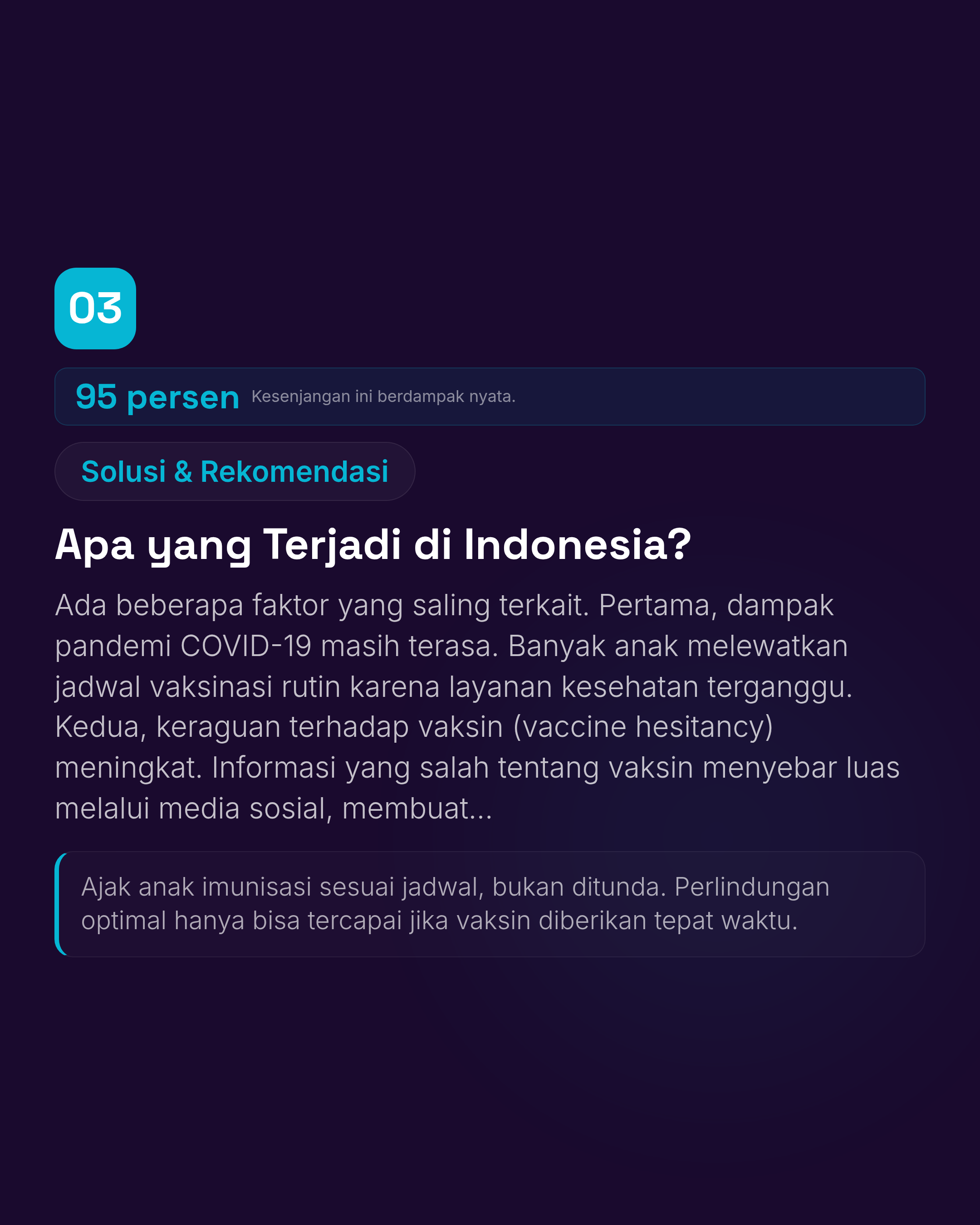 Vaksinasi Anak Menurun di 5 Jenis Vaksin, Ancaman Wabah Campak Meningkat Global