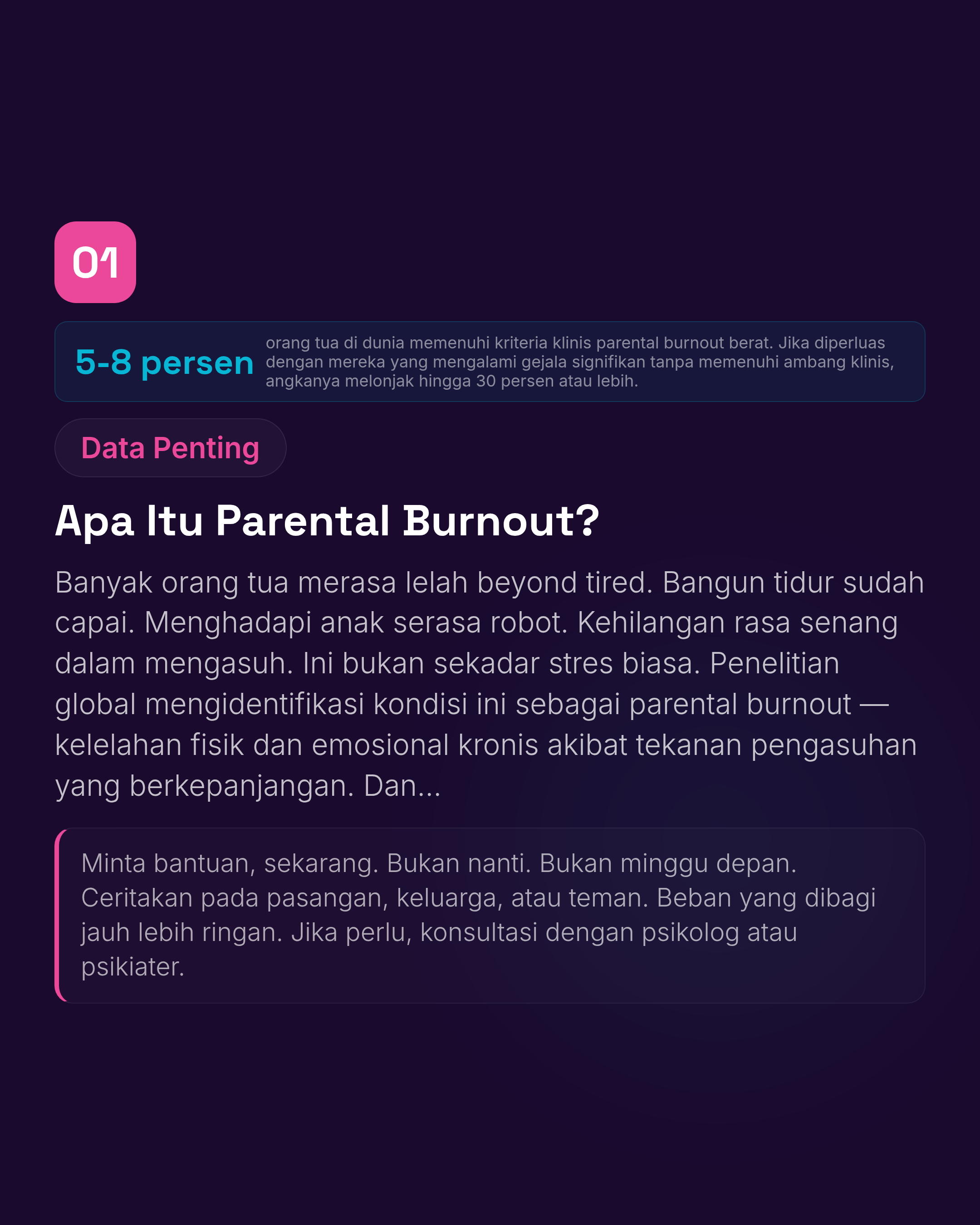 Parental Burnout Global, Krisis Kesehatan Mental Orang Tua Modern