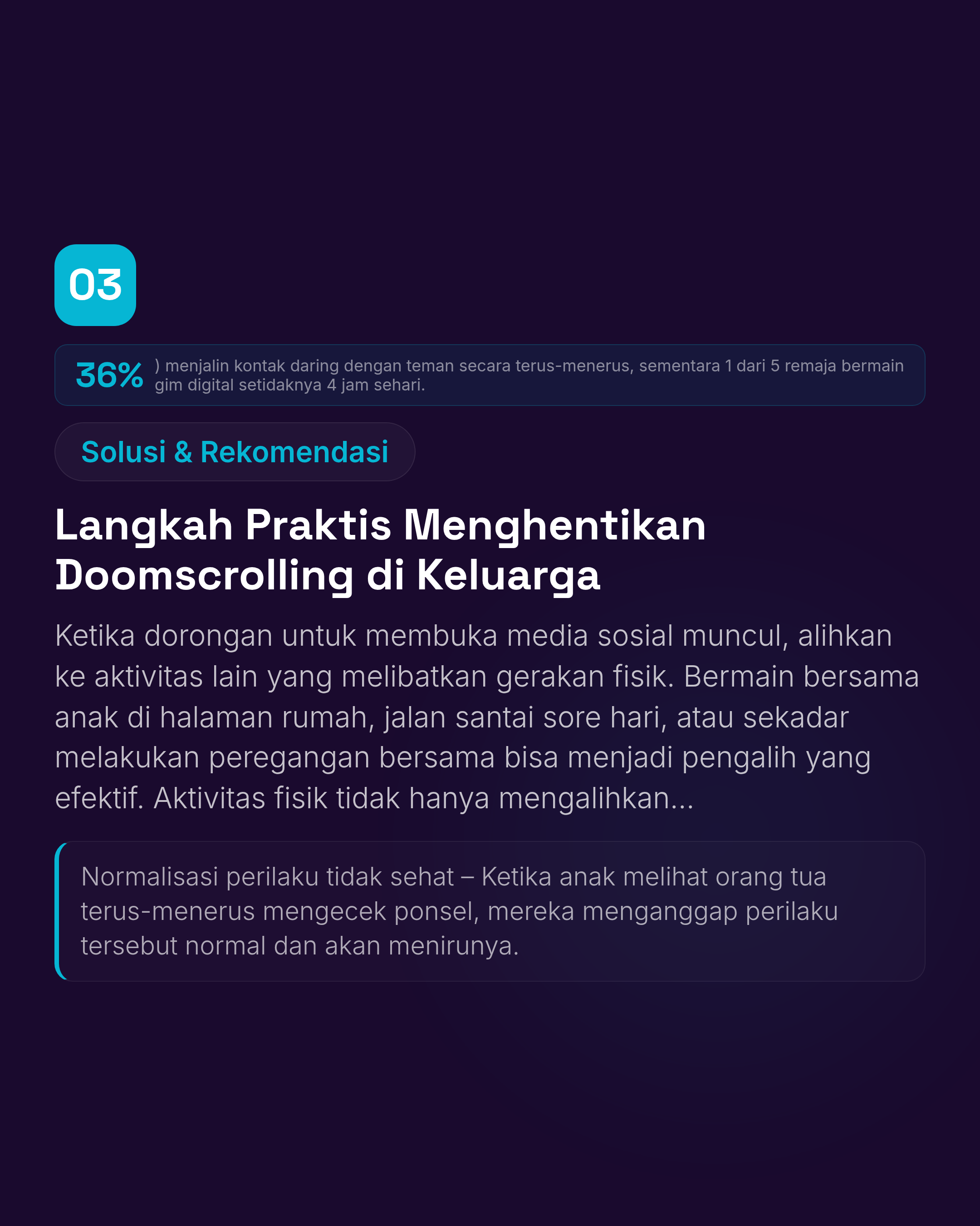 Doomscrolling Mengganggu Kesehatan Mental Keluarga dan Cara Keluar dari Kebiasaan Ini