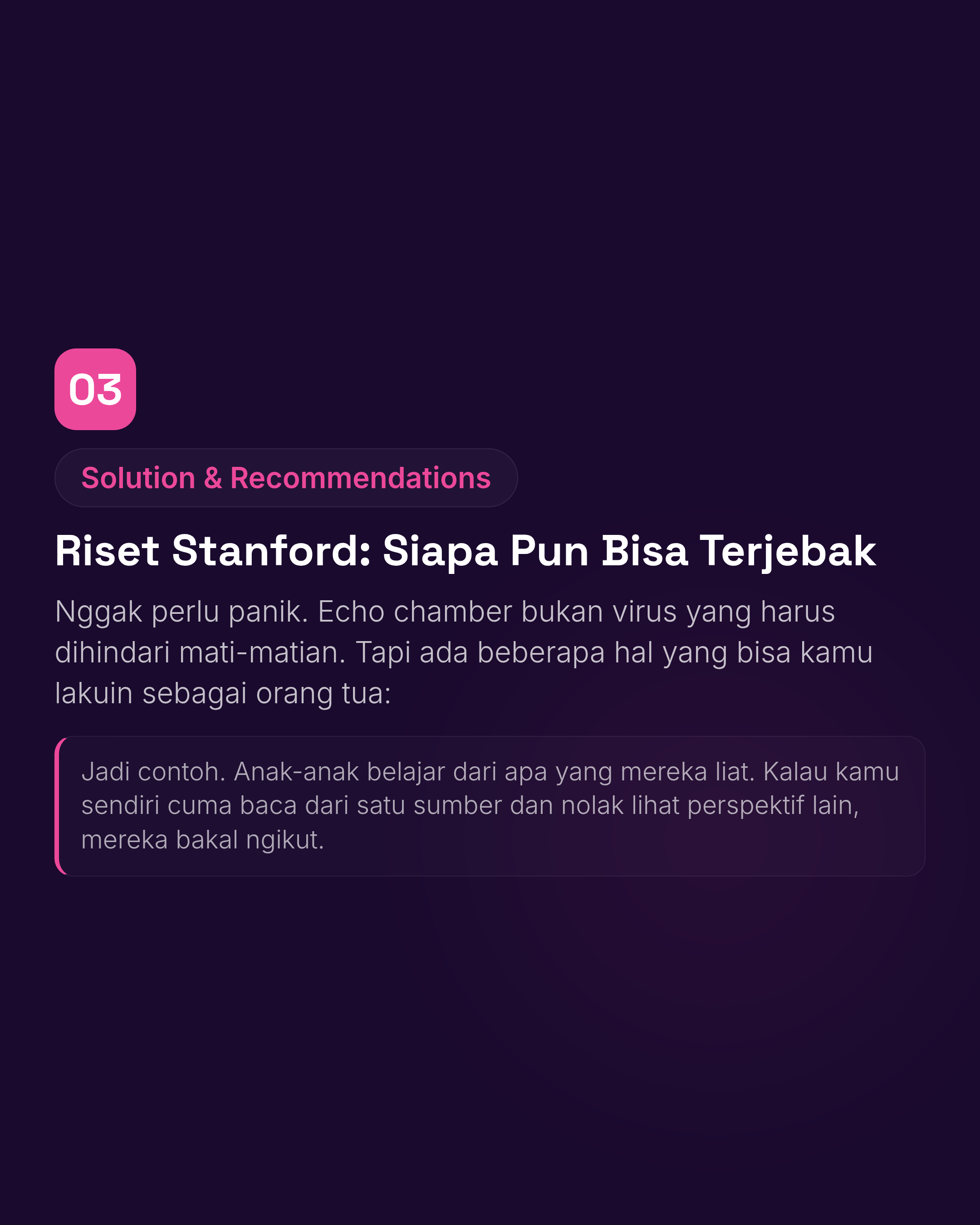 Kenapa Kita Cuma Mau Baca Konten yang Sepaham? Ini Kata Riset soal Echo Chamber