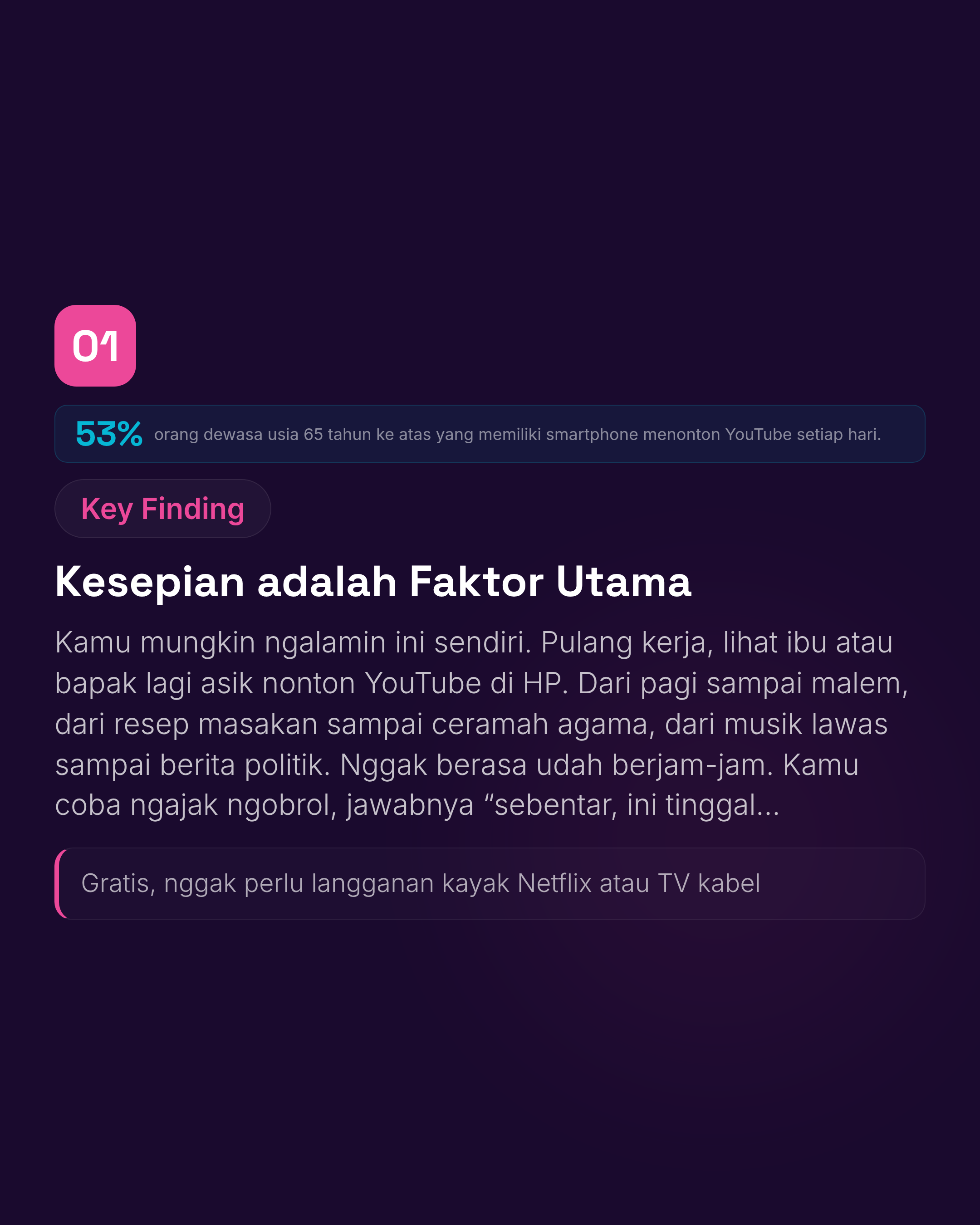 Kenapa Orang Tua Bisa Kecanduan YouTube? Ini Penjelasan Psikologisnya